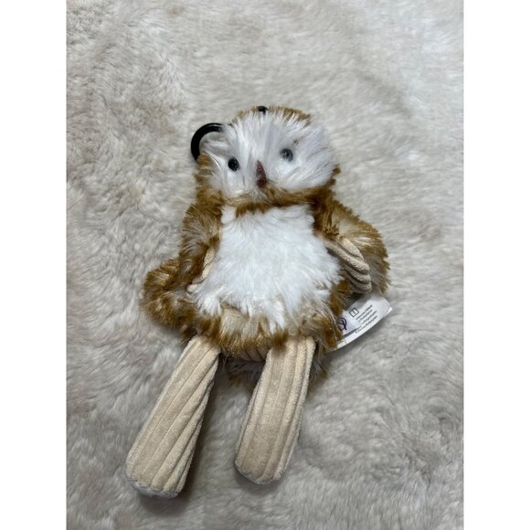 Scentsy Owl With Fluffy White & Brown Fur - Picture 2 of 4
